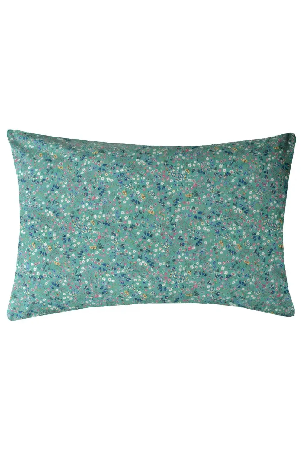 Pillowcase Made With Liberty Fabric DONNA LEIGH GREEN