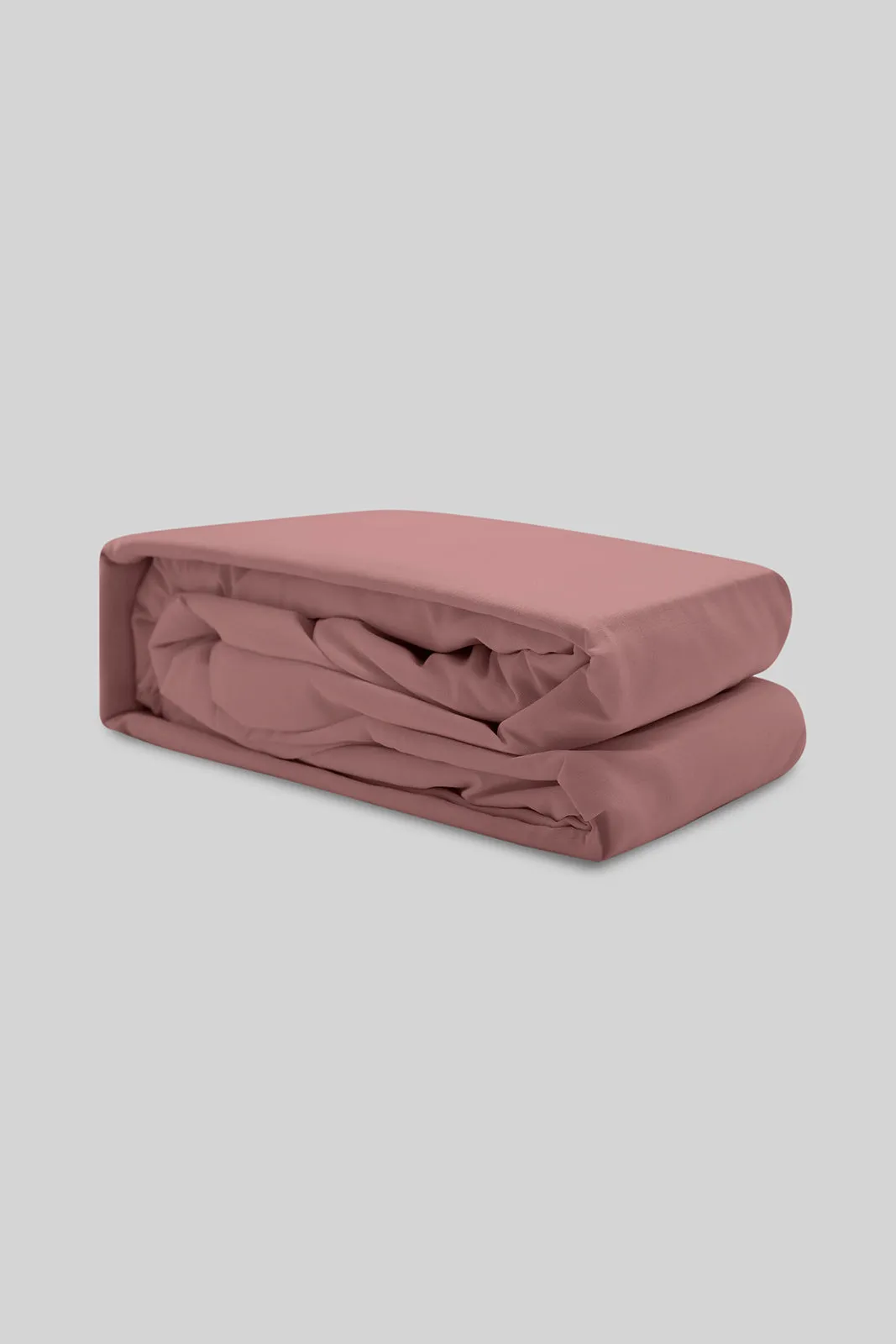 Pink Fitted Sheet (King Size)