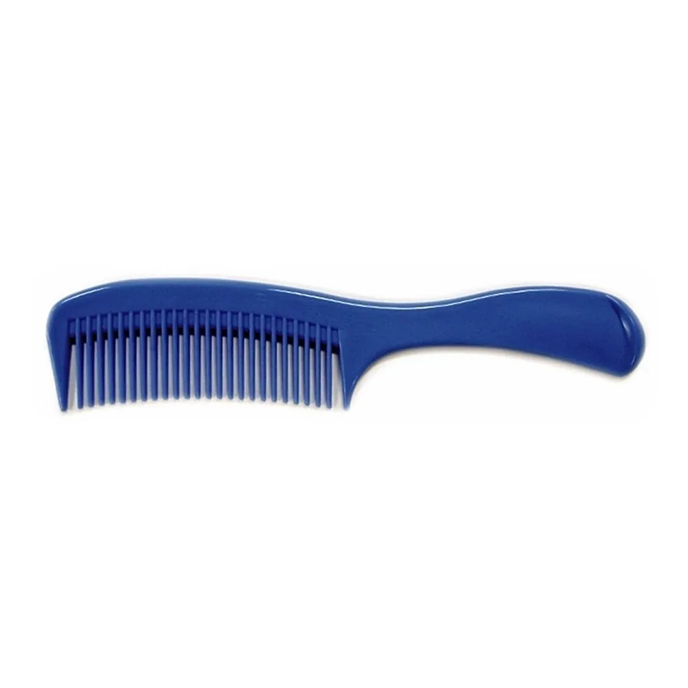 PLASTIC RAKE HANDLE COMB 8.5" 12PCS BULK PACK -  ASSORTED