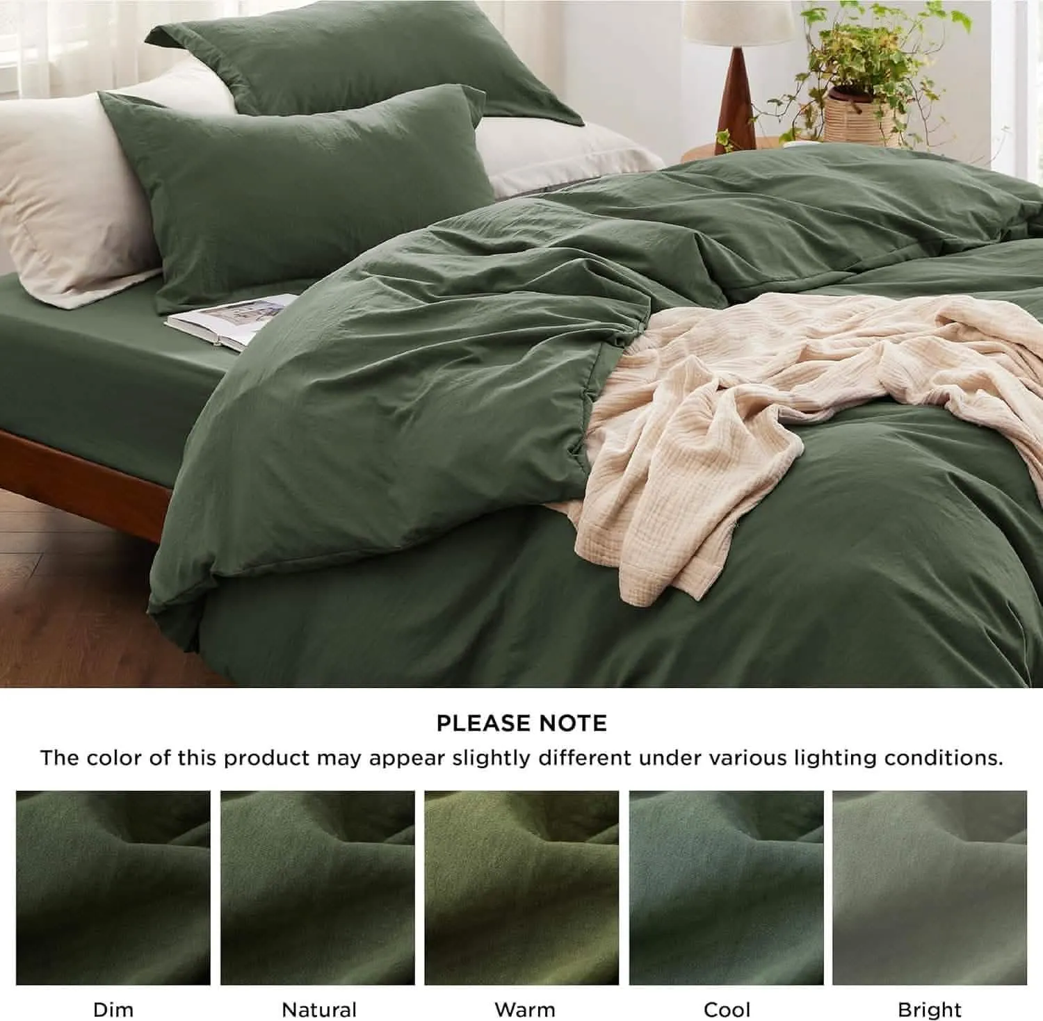 Prewashed Polyester Microfiber Duvet Cover Set