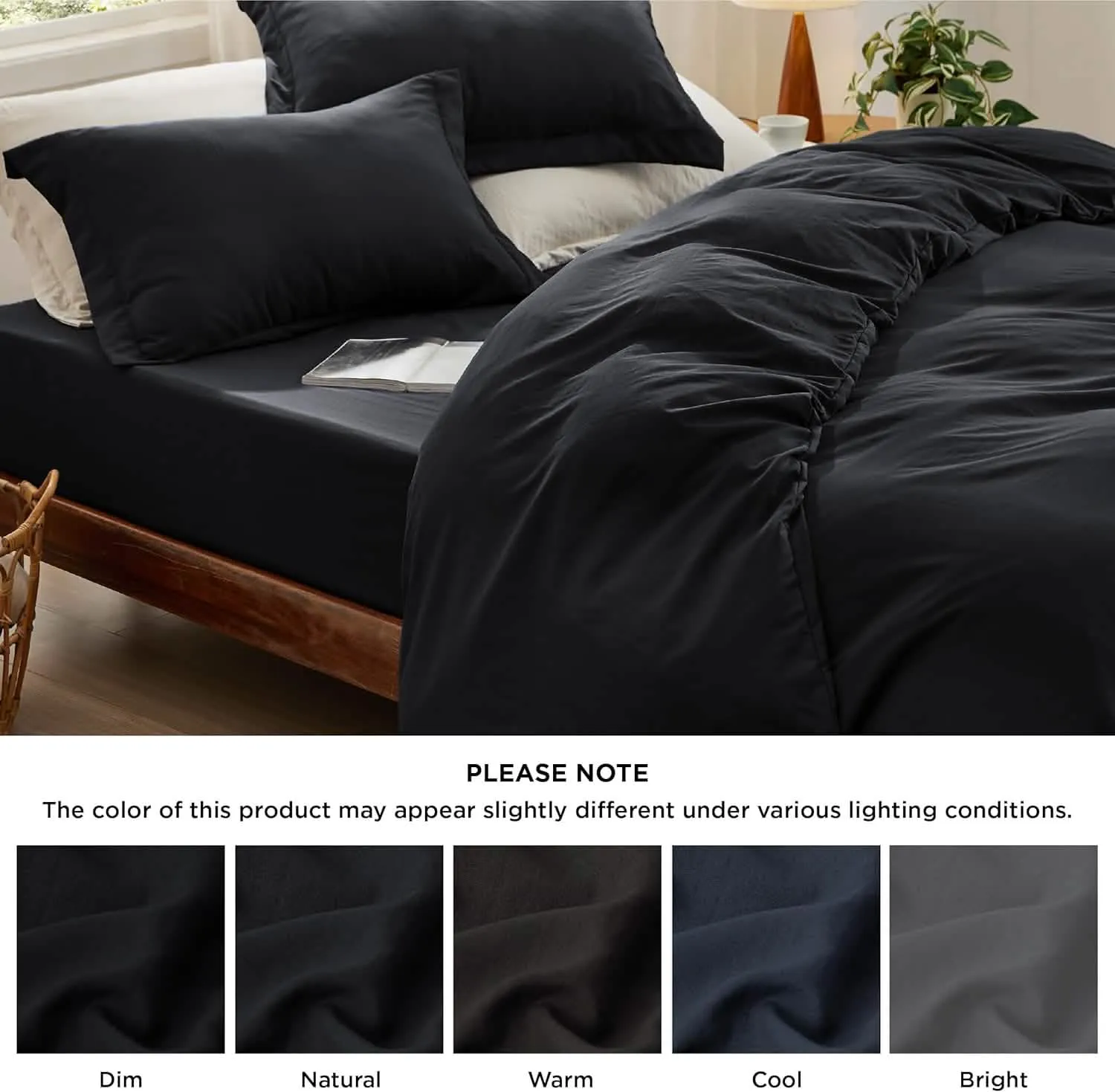 Prewashed Polyester Microfiber Duvet Cover Set