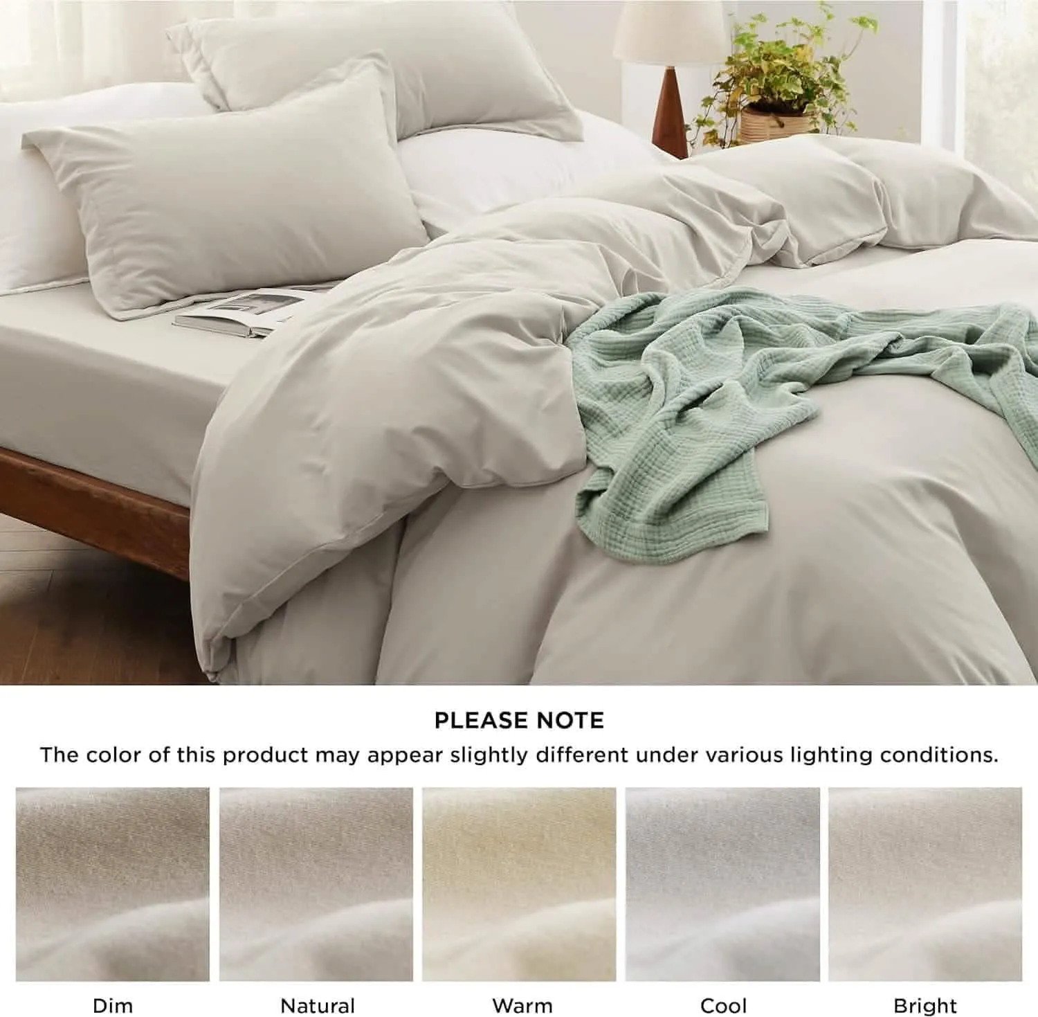 Prewashed Polyester Microfiber Duvet Cover Set