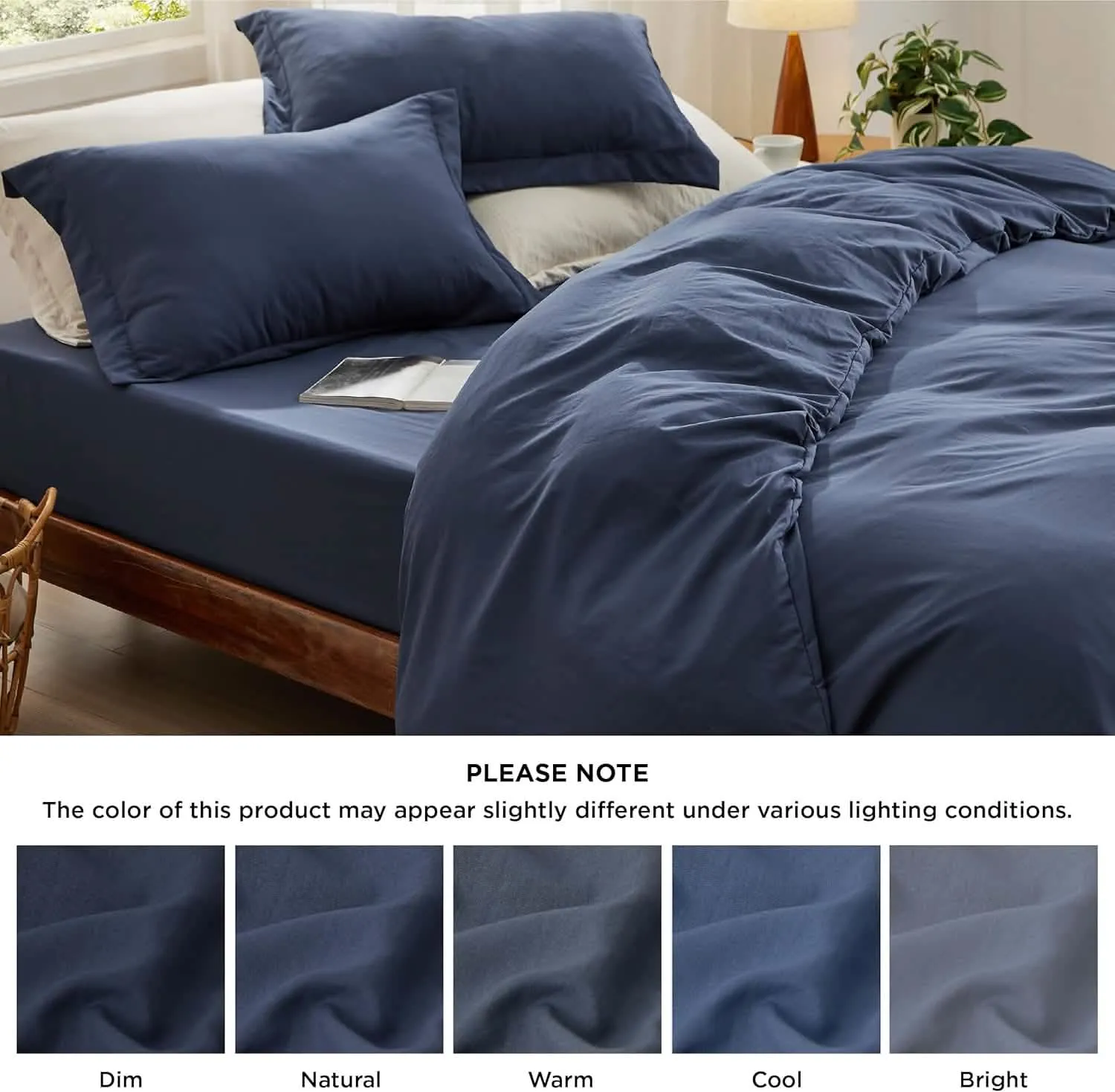 Prewashed Polyester Microfiber Duvet Cover Set