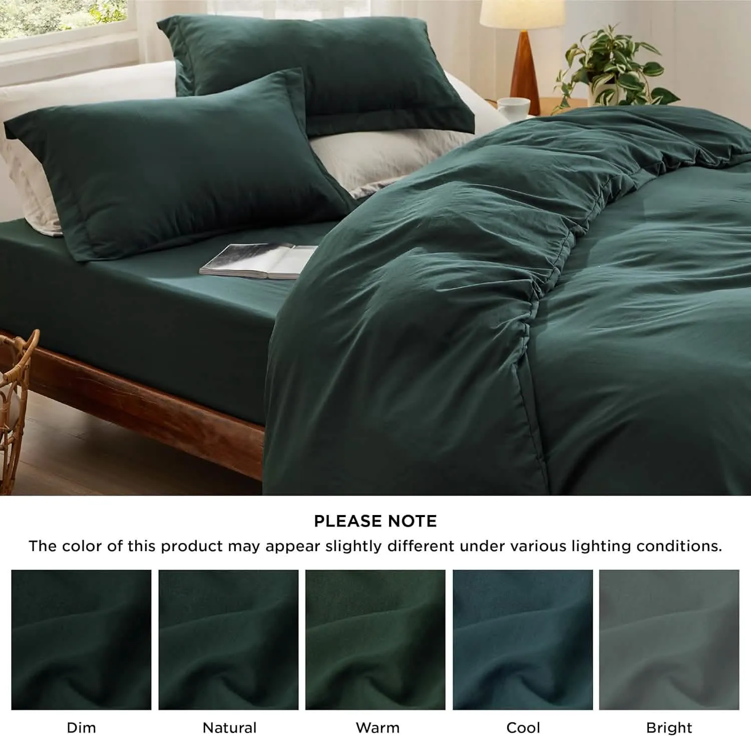 Prewashed Polyester Microfiber Duvet Cover Set