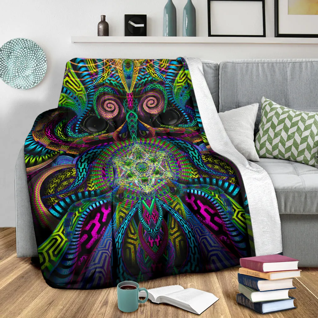 Primordial Presence Micro Fleece Blanket