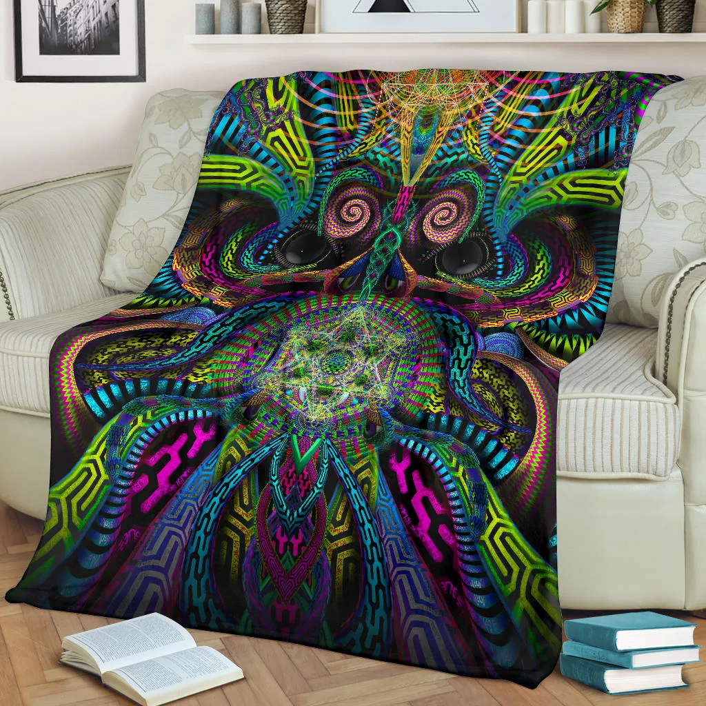 Primordial Presence Micro Fleece Blanket