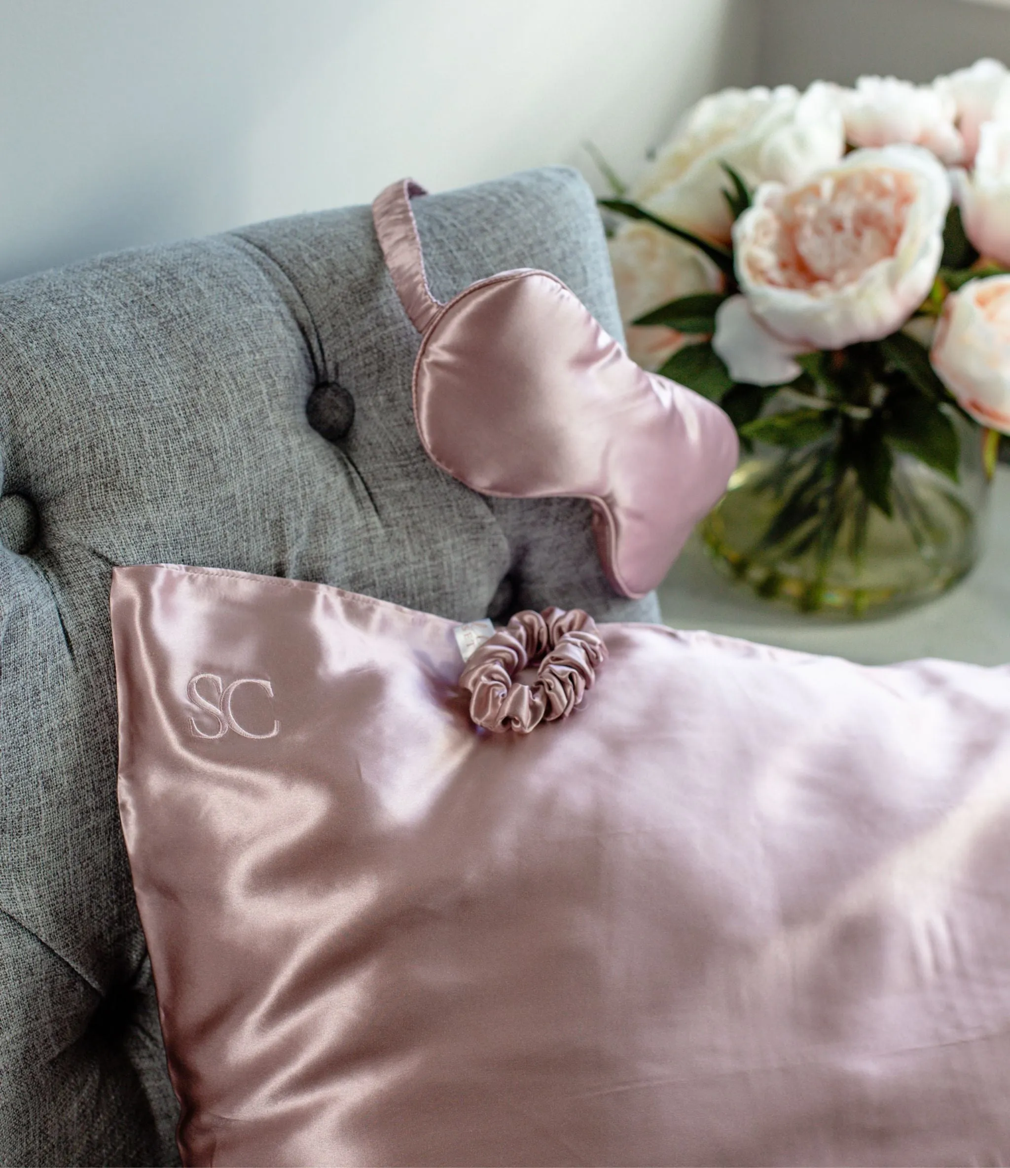 Queen Silk Pillowcase Set - Provence Lavender Pink