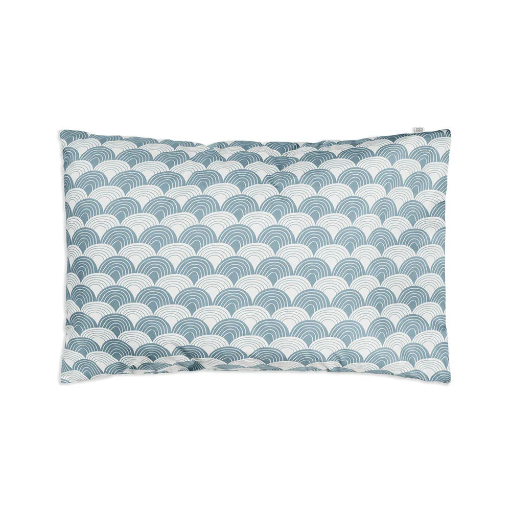 RAINBOWS | Muted blue | Pillowcase | 40x80cm / 15.7x31.5"