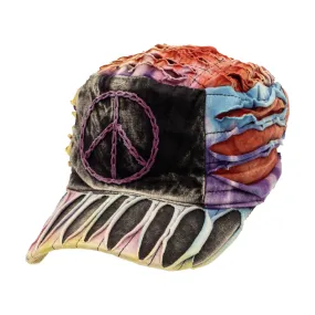 Razor Cut Peace Sign Cap