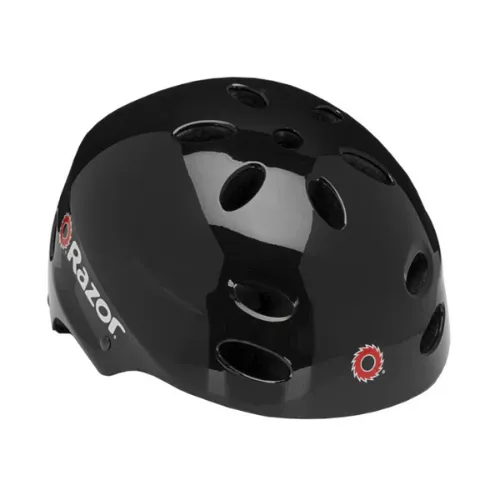 Razor Helmet - Black, Youth, Small