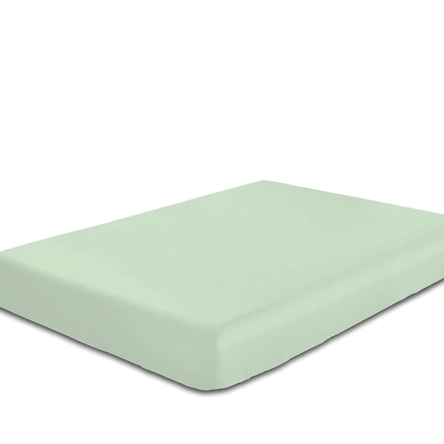 Rest Super Soft Super King Flat Sheet 240x260cm-Mint Green