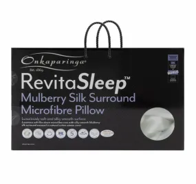 Revita Sleep Mulberry Silk Surround Microfibre Medium Pillow