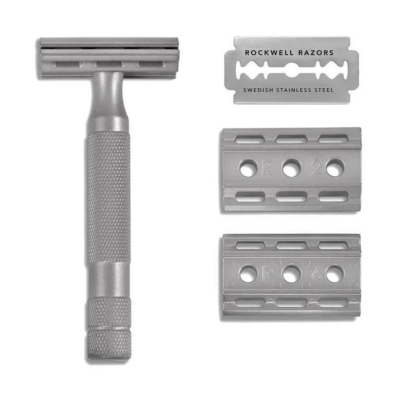 Rockwell Razors 6S Safety Razor - Stainless Steel