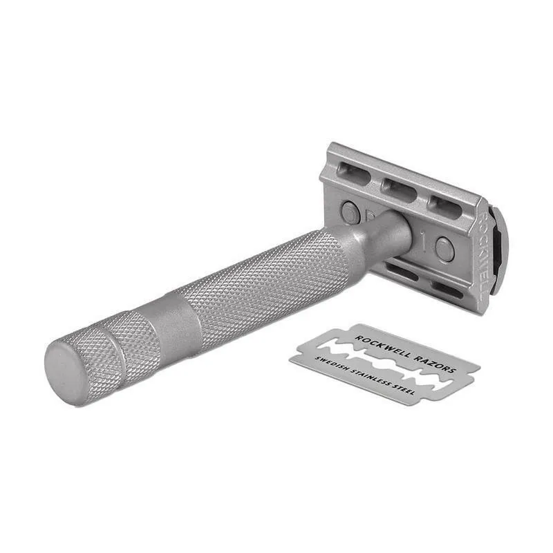 Rockwell Razors 6S Safety Razor - Stainless Steel