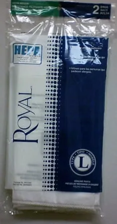 ROYAL TYPE L HEPA BAGS 2 PK #AR10160