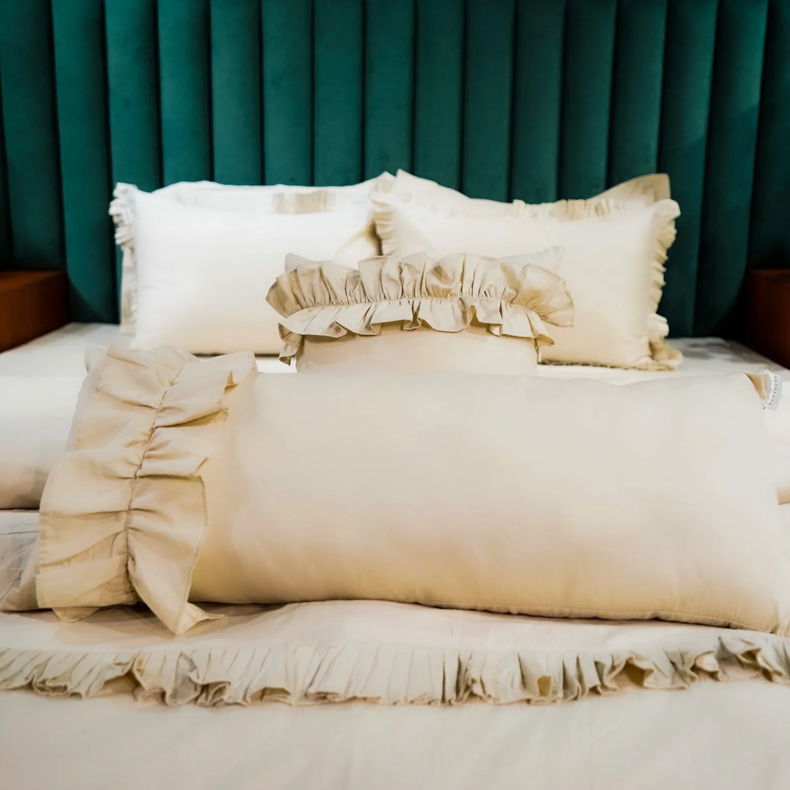 Ruffled 300 TC|500 TC Duvet Cover