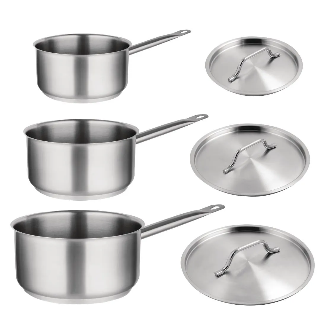 S128 Special Offer - Vogue Saucepan Set (Pack of 3)