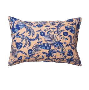 Safia Linen Blue Jay Standard Pillowcase Set