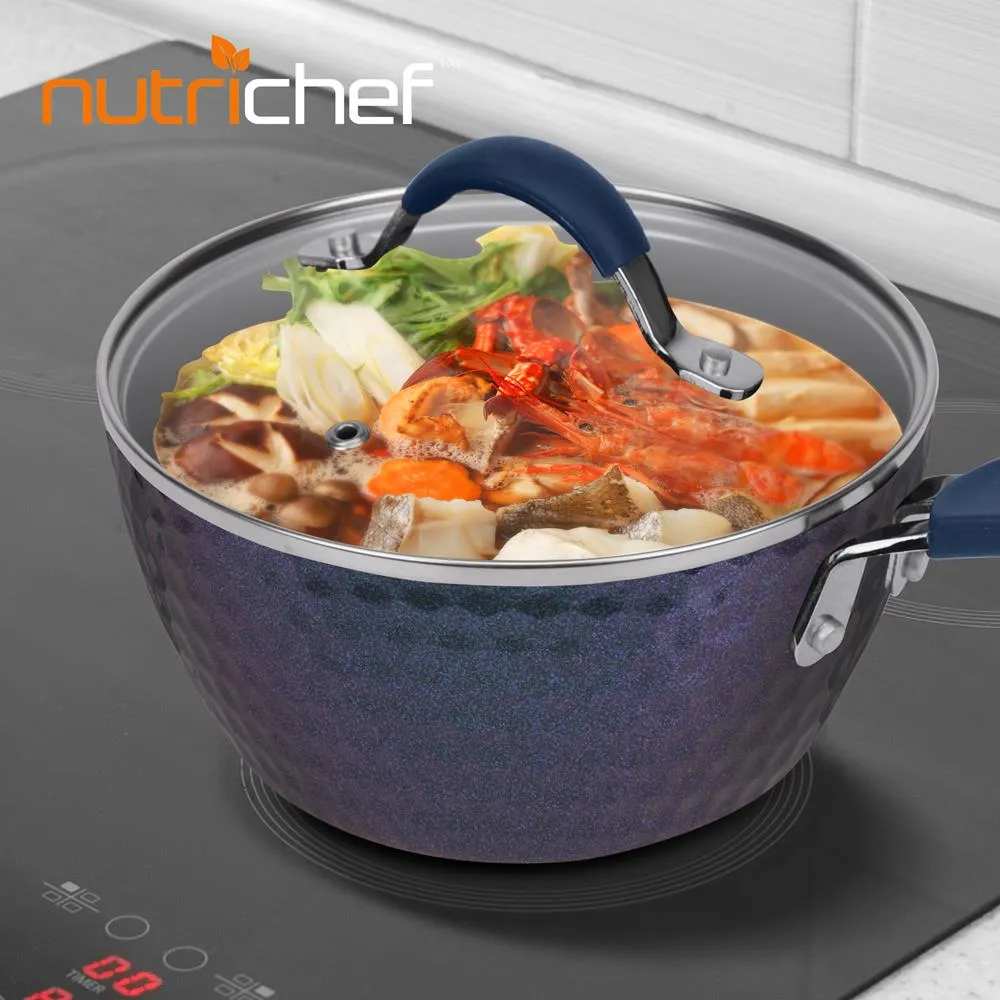 Saucepan Pot With Lid - Non-Stick High-Qualified Kitchen Cookware, 1.7 Quart (Works With Model: Nccw11Ds)