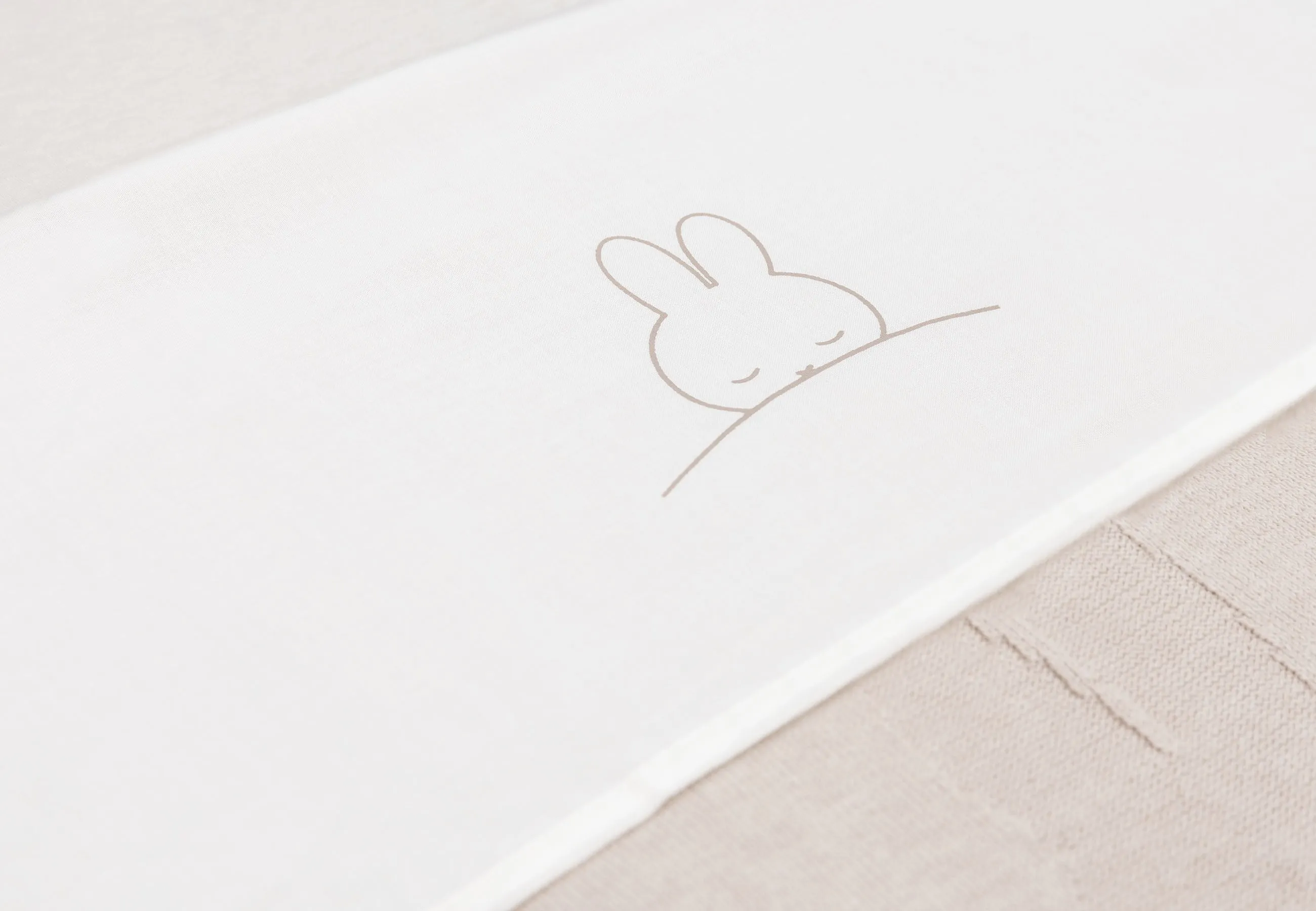 Sheet Cradle 75x100cm Sleepy Miffy - Funghi