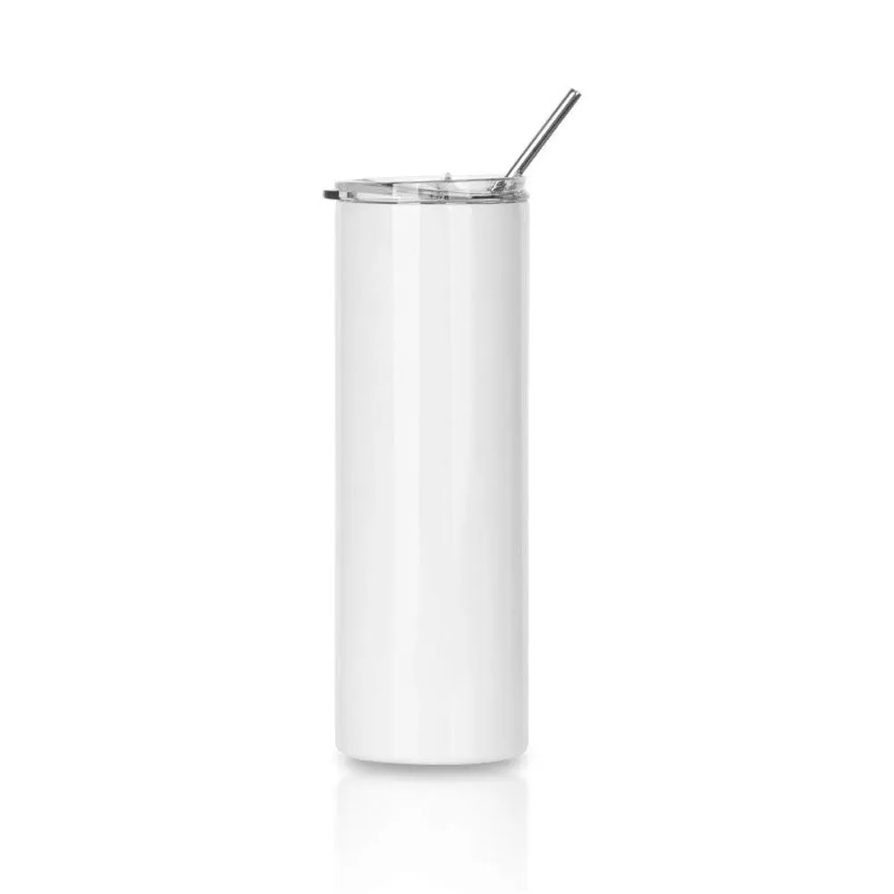 Skinny Tumbler with Lids and Straws