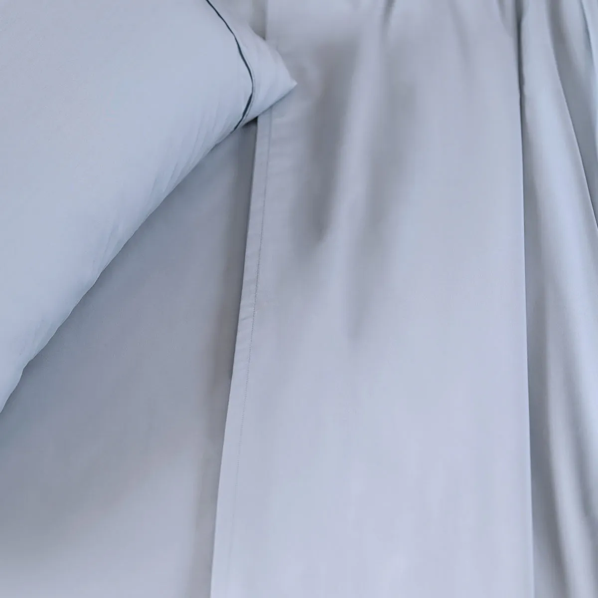 Slumber Plain Easy Care Percale 100% Cotton Winter Sky Crisp Bed Sheet