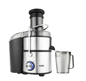 Sona Juicer, Full apple, 800 Watts, Inox