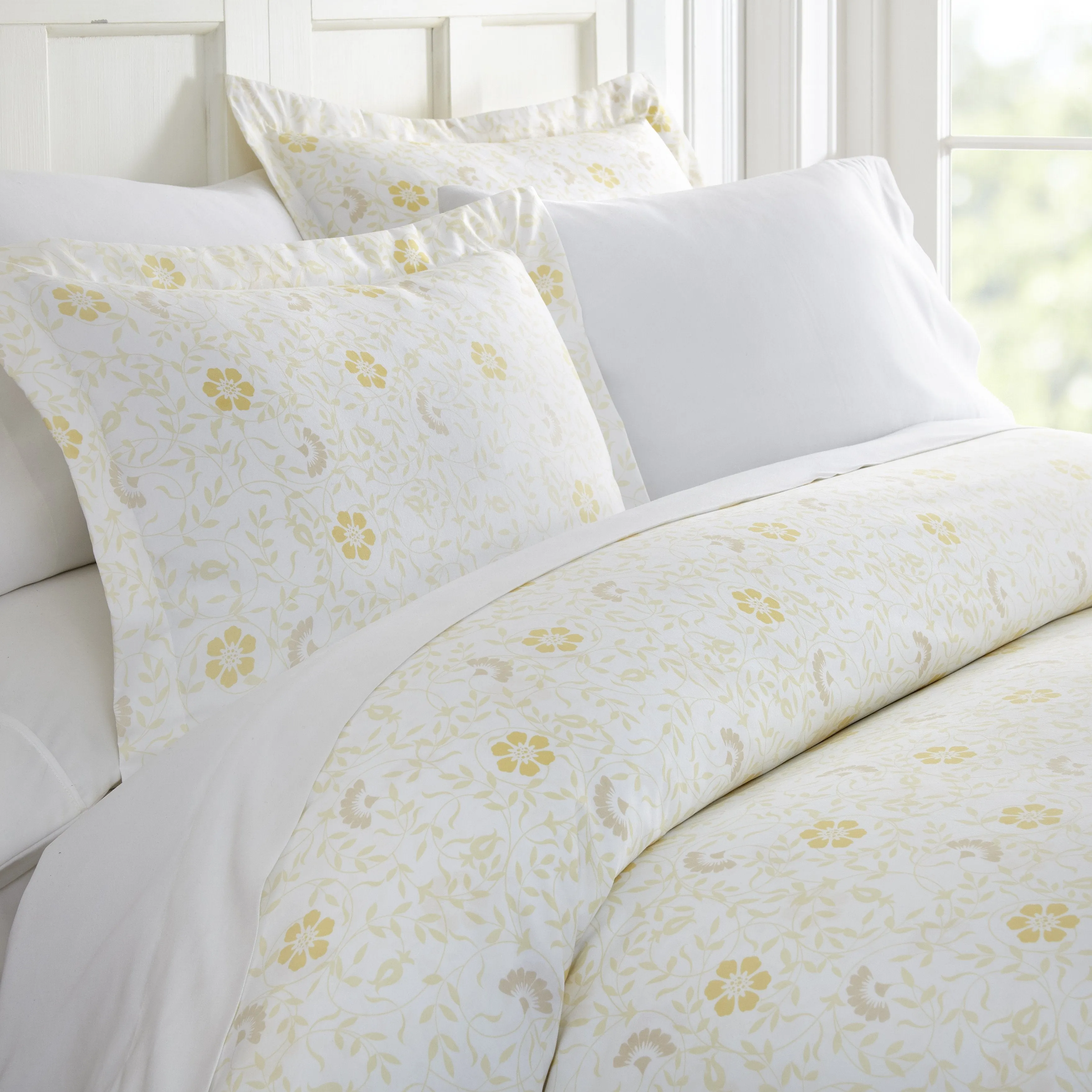 Spring Vine Pattern 3-Piece Duvet Cover Set