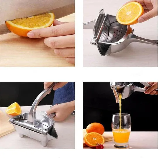 Stainless Steel Hand Press Juice Extractor