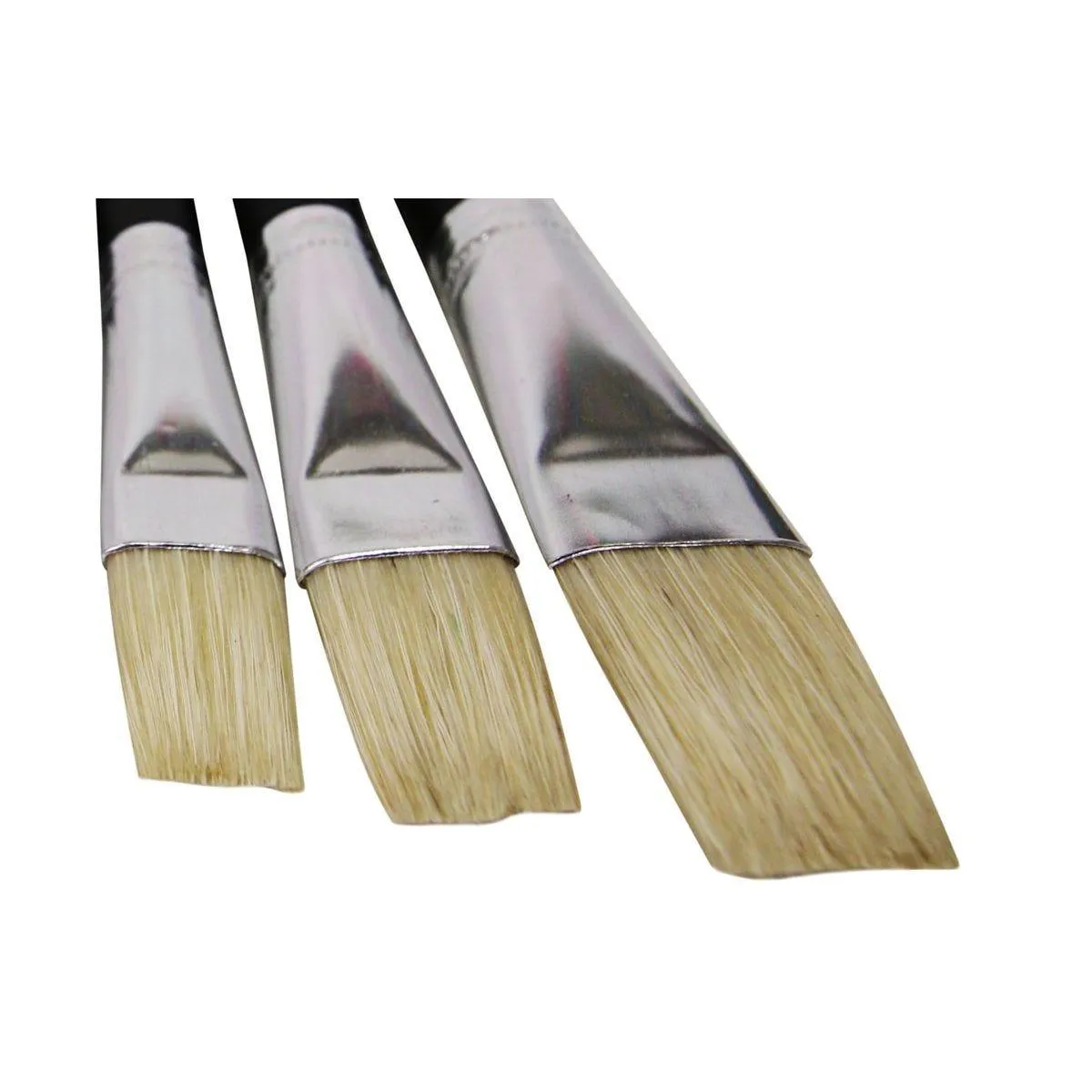 Studio Artist Brushes 12pcs Flat 1-12 - Mont Marte