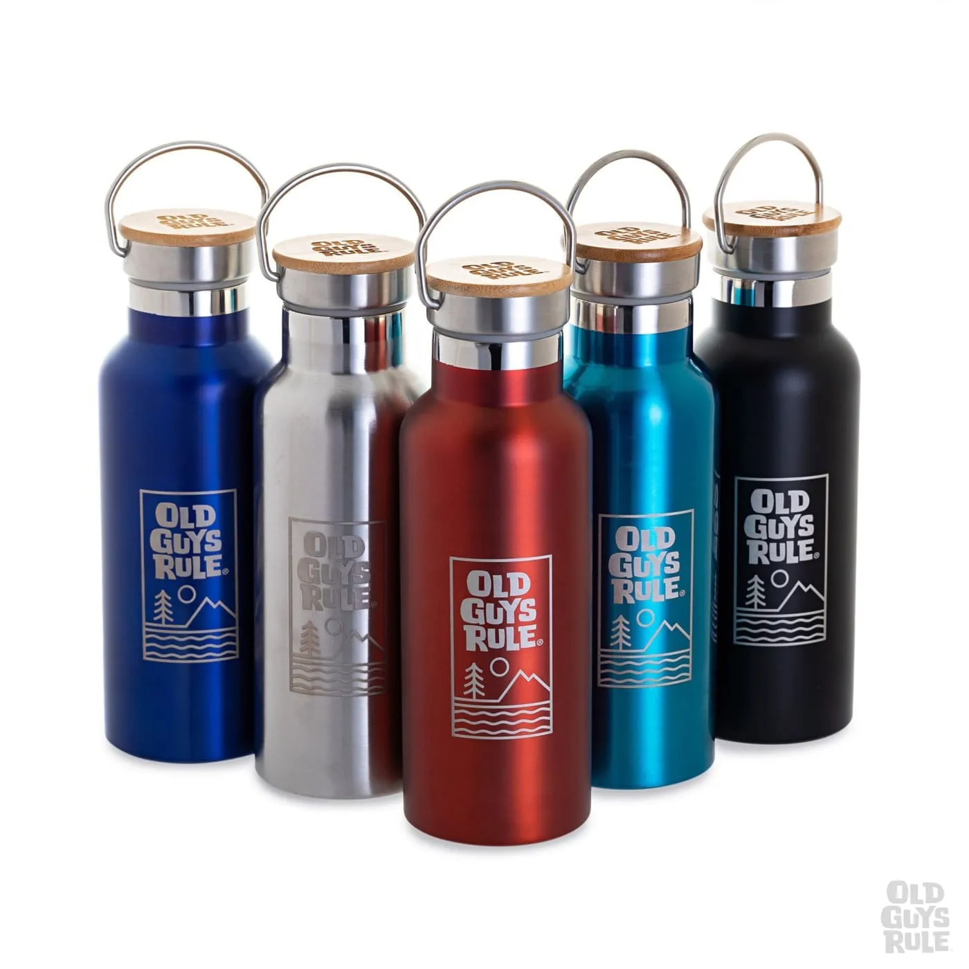 'Summit & Sea' Vacuum Flask - Turquoise