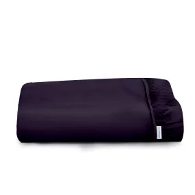 Super Soft fitted sheet 160x200 30 CM - Violet