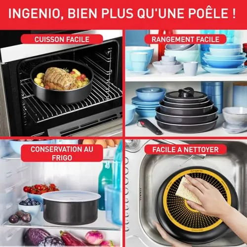 Tefal Ingenio Easy ON Pots & Pans Set (New)