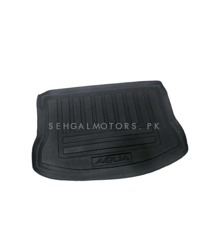 Toyota Aqua 5D Trunk Mat - Model 2012-2019 - Cargo Boot Liner Diggi Protection Tray Cover