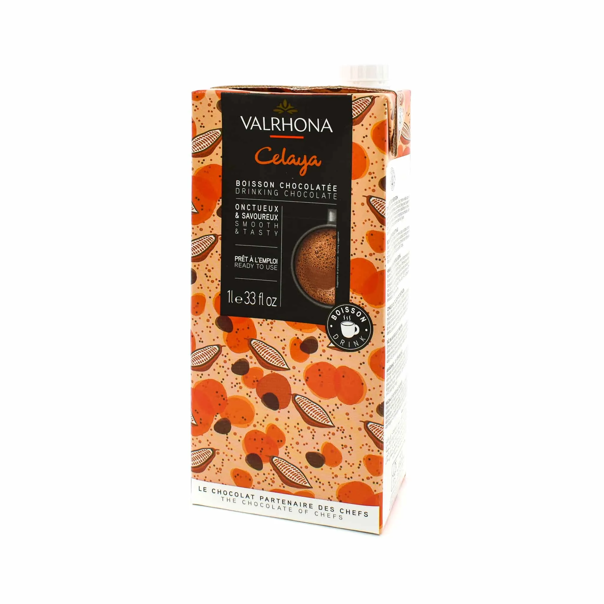 Valrhona Celaya Liquid Hot Chocolate, 1 litre