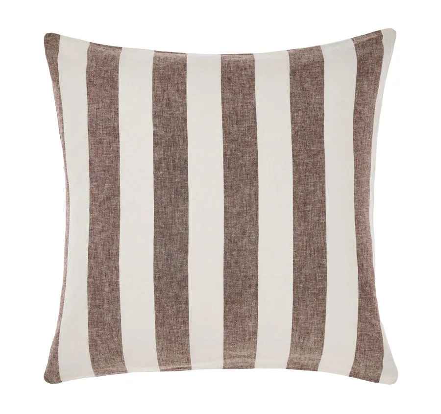 Vintage Stripe European Pillowcase Tiramsu