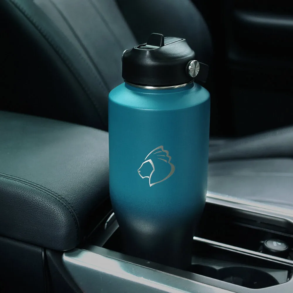 Water Bottle Fits in Car Cup Holder | Indigo Crush | 40oz