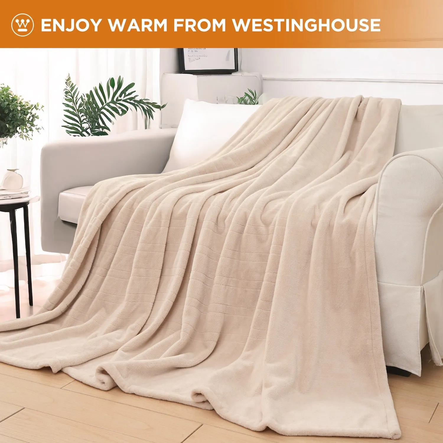 Westinghouse Electric Blanket Flannel to Flannel