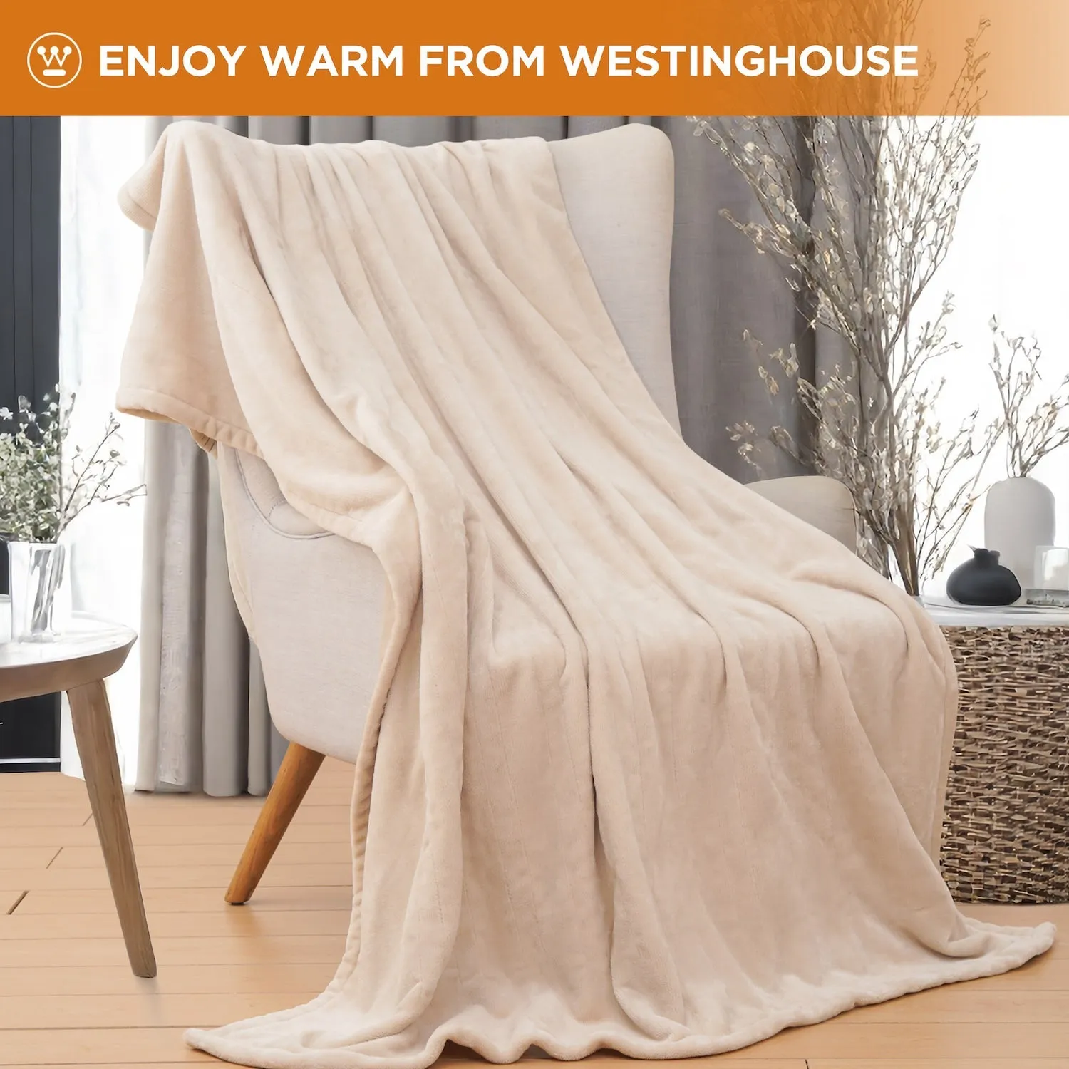 Westinghouse Electric Blanket Flannel to Flannel