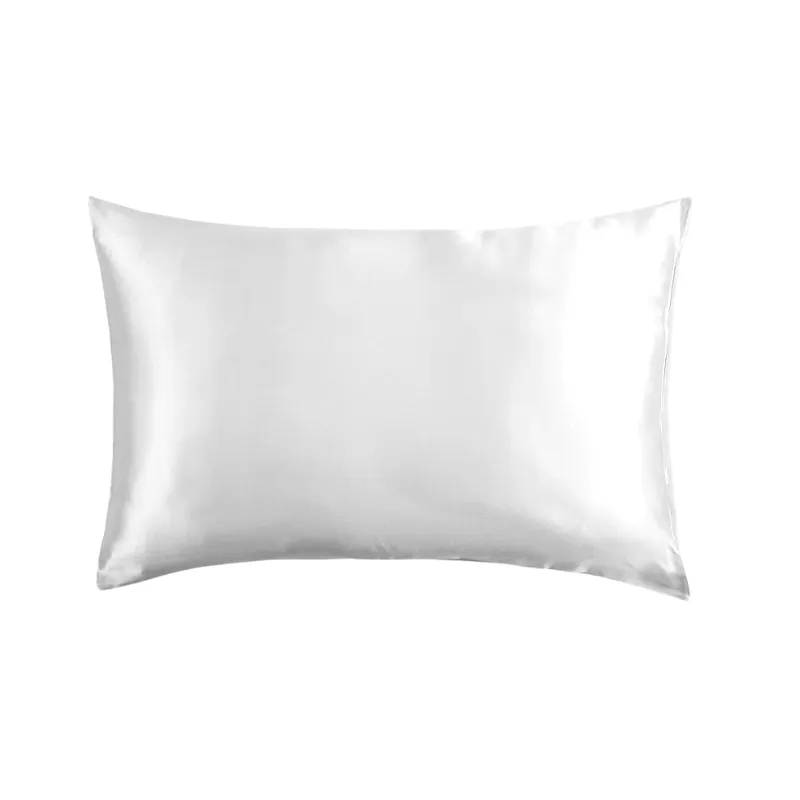 Whispersoft Indulgence Satin Pillowcase Pair - White