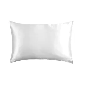 Whispersoft Indulgence Satin Pillowcase Pair - White