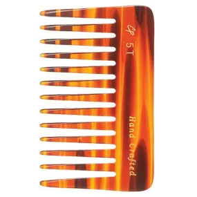 Wide Tooth 4 inch Tortoise Comb - C5T