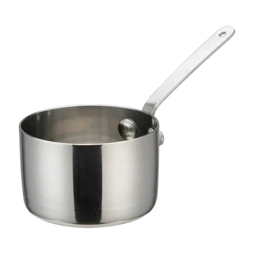 Winco DCWA-102S Mini Sauce Pan, 2-3/4"Dia x 1-3/4"H, Stainless Steel