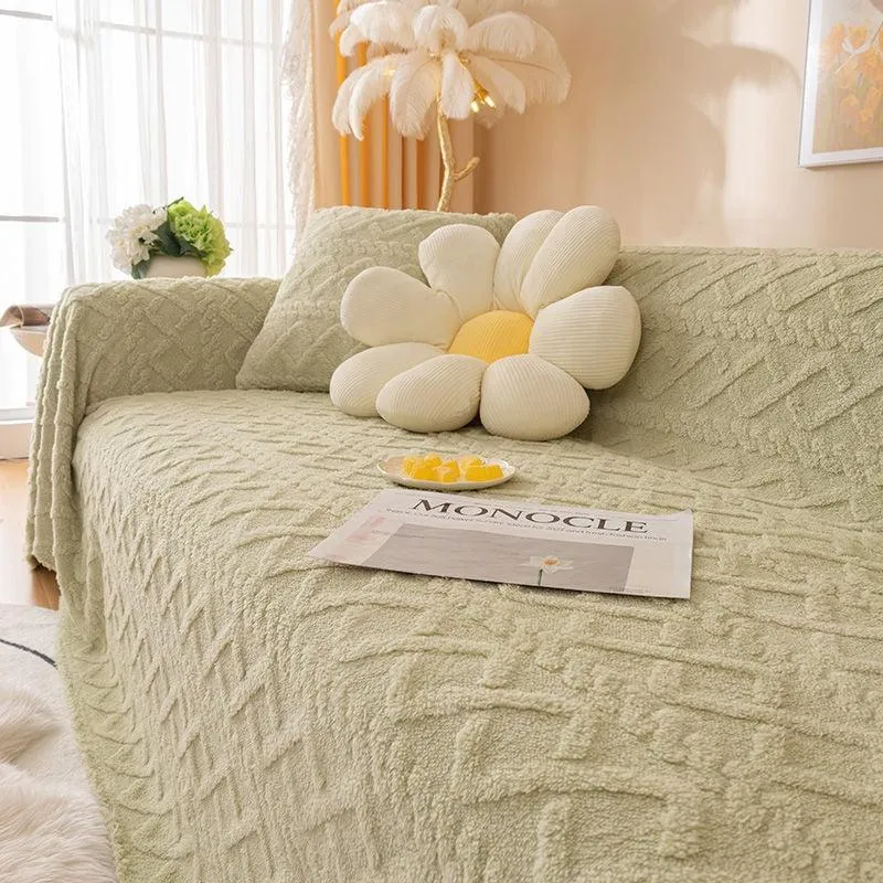 Winter Plush Sofa Towel All-inclusive Cover Thick Blanket