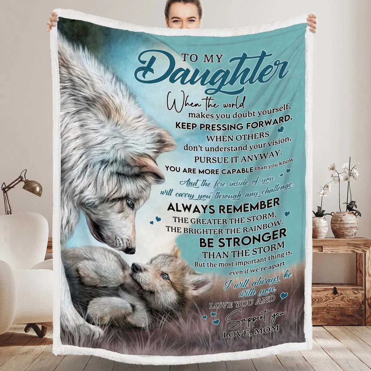 Wolf A246 - Premium Blanket