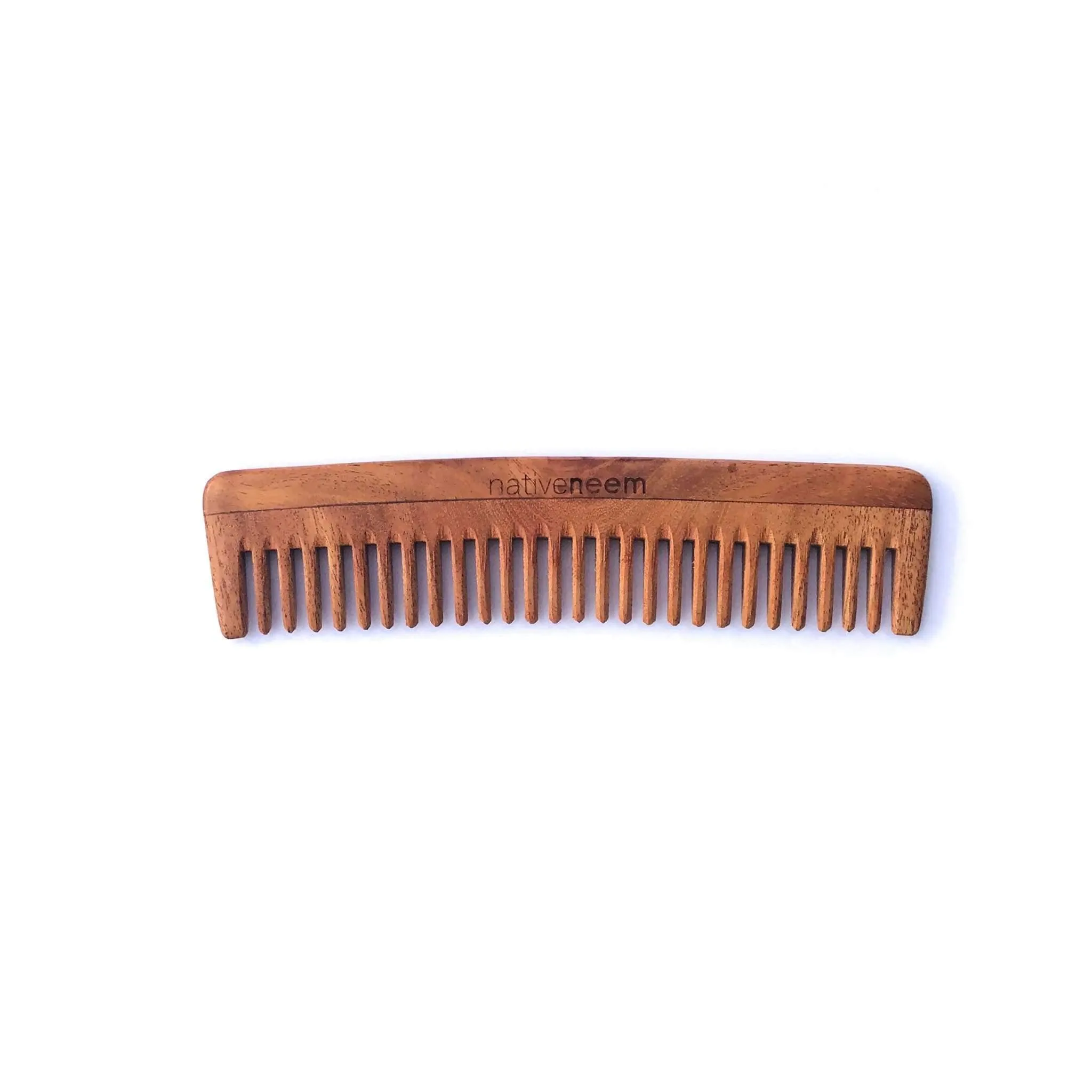 Wooden Neem Comb Mixed Tooth