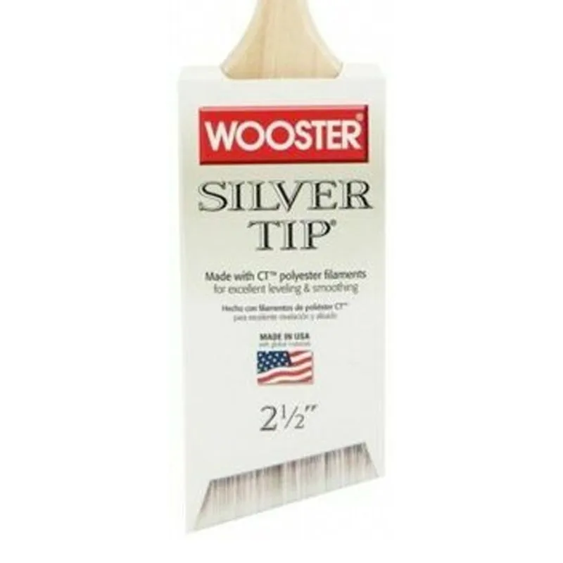 WOOSTER Soft Silver Tip Angle Sash Brushes