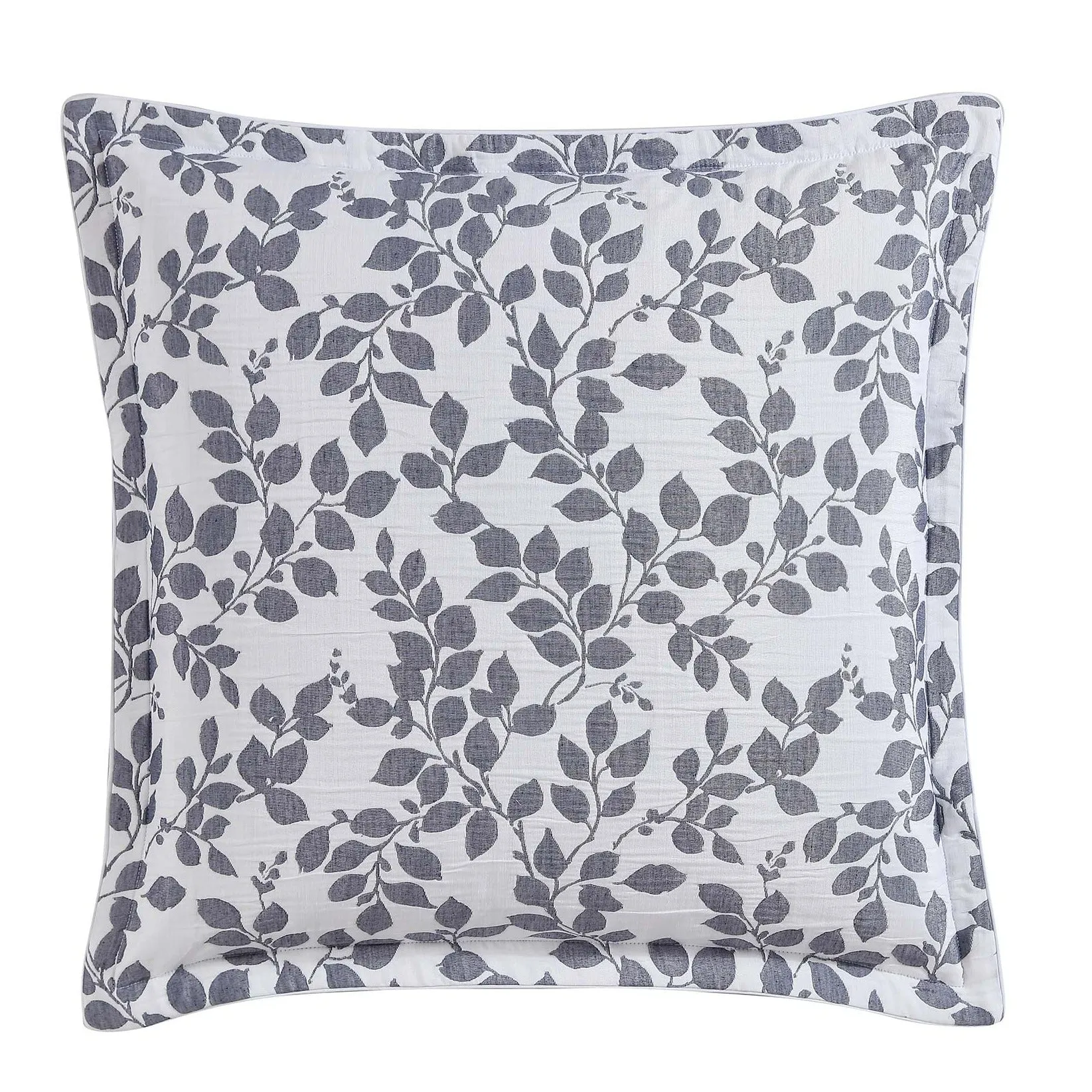 Wynter Navy European Pillowcase by Private Collection