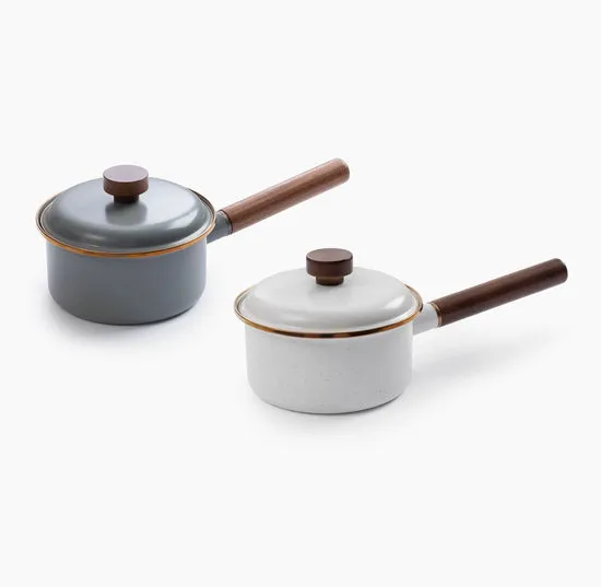 [Y.E.S] BAREBONES Enamel Saucepan